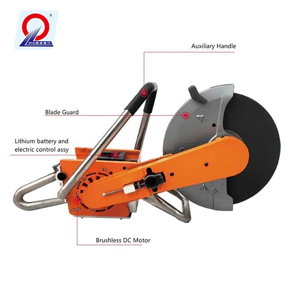 Battery-Powered railway cutter Battery-Powered railway cutter